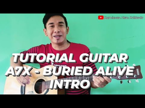 Tutorial Gitar Buried Alive Intro | A7x - Buried Alive guitar lesson 2021