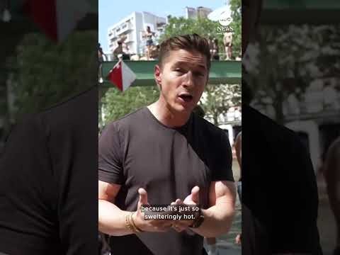 James Longman is in Paris as millions across Europe are being exposed to high temperatures #news