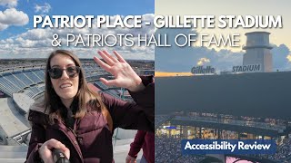 Boston Stadium Patriot Place Gillette Stadium Concert Accessibility, Hall of Fame, Light House, FIFA
