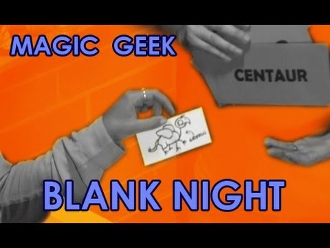 Voir la vidéo Blank Night Orange - John Archer