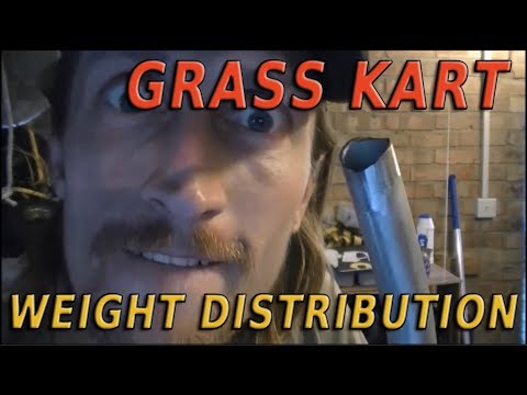 GRASS KART BUILD - #3 - weight distribution / seat reposition.