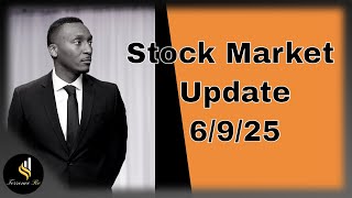 Stock Market Update 6/9/25 #trading #optionstrading #stockmarket #investing #trump