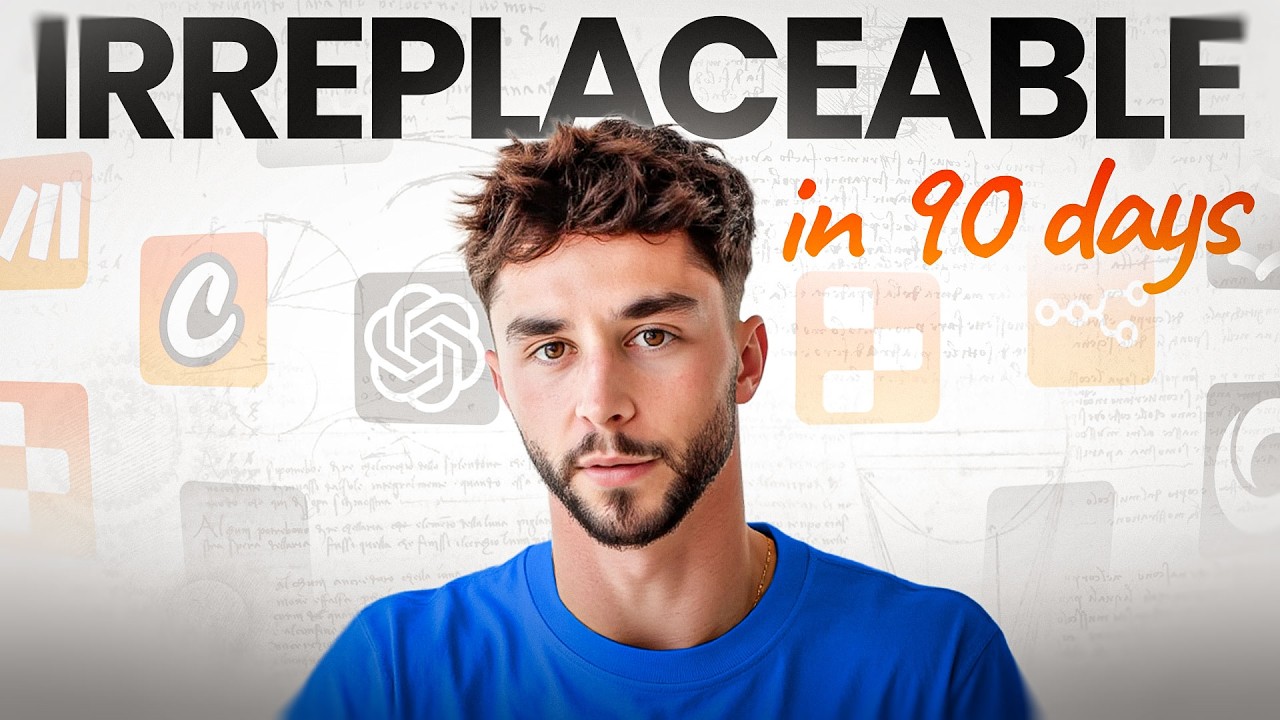 How To Learn AI Skills That Make You IRREPLACEABLE in 90 Days