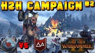 Head to Head Campaign #2 - Turin (Karak Kadrin) vs. Wintertooth | Total War: Warhammer 2