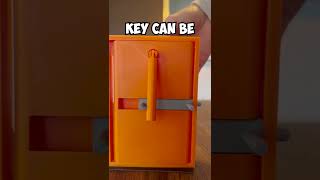 How does this 3D Printed Lock Work?