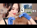 ASMR Sleep Recovery 3 Hours Of Hair Treatments