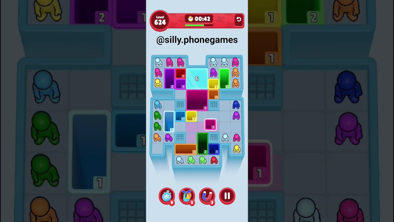 Drop Away Level 624 Walkthrough Solution