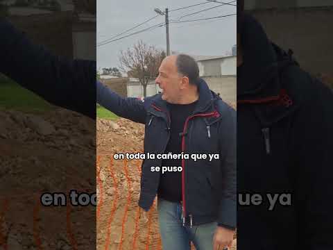 Sigue la obra de Desagüe en Olimpo #tresarroyos   #obrapública