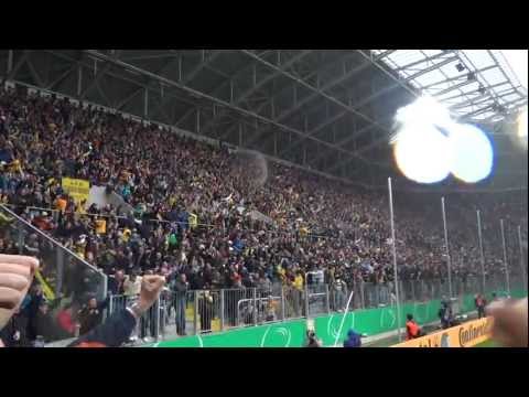 Dynamo Dresden - Bayer Leverkusen 4:3, Tor: Alexander Schnetzler