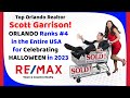 Re Max Realtor Scott Garrison ORLANDO Ranks 4 In The Entire USA For Celebrating Halloween In 2023