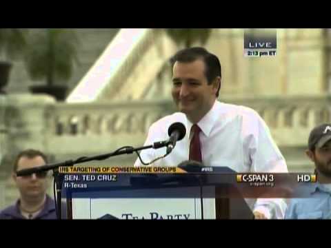 Sen. Ted Cruz Speaks at Rally on Abolishing the IRS