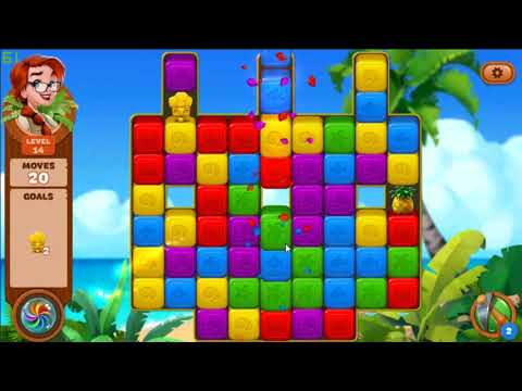 Lost Island Blast Adventure level 14