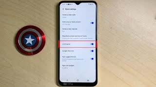 How to lock the home screen layout on Vivo Y16 Android 12