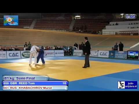 Judo 2010 World Cup Men Vienna: Tom Reed (GBR) - Murat Khabachirov (RUS) [-81kg] semi-final