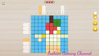 Pixel Puzzles solved part 4 #CoralReef Collection #SuperStylist Game #FashionGamingChannel