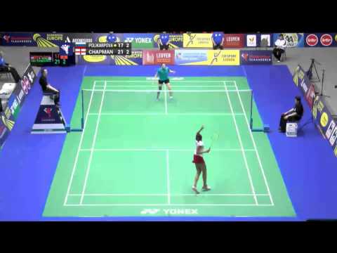 SF WS: Ksenia Polikarpova VS Fontaine Mica Chapman (2015 European Mixed Team Championships)