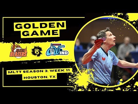 MATCH HIGHLIGHTS: GOLDEN GAME | Atlanta Blazers vs Chicago Wind | MLTT Week 11 (Houston, TX)