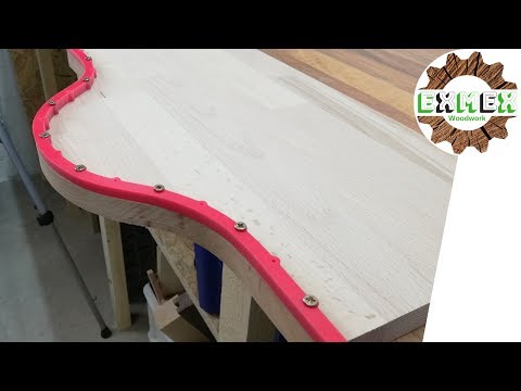 Ist das 50€ wert? Flexibler Fräsanschlag beim Bau einer Garderobe.