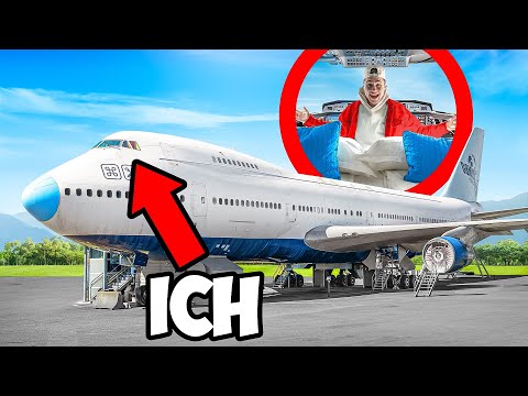 1 NACHT im JUMBO-JET Hotel! ✈️