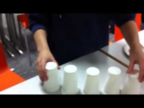 Becherspiel/ Zufall oder können