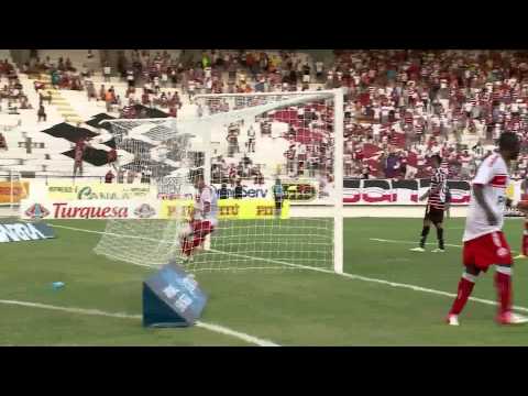 Replay - Com gol de Renatinho Santa Cruz vence o Náutico na semifinal do PE 2013