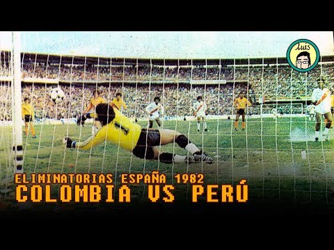Colombia 1-1 Perú (Eliminatorias España 1982) | Panamericana TV