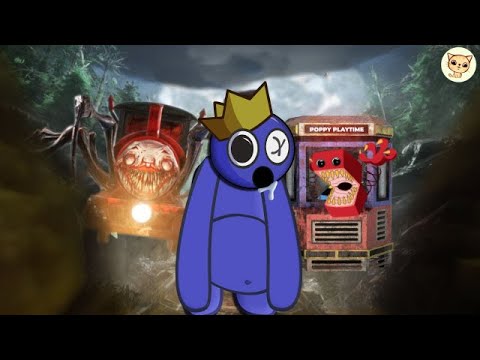 Rainbow Friends Vs Choo Choo Charles | Horror animation