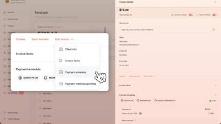 How to Edit an Invoice with a Payment Schedule and Existing Payments in Maroo