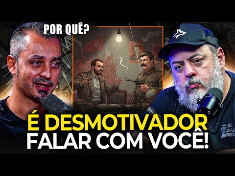 GUSTAVO MACHADO SURPRISES! Rodrigo can't believe what he's hearing.