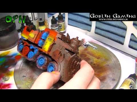 How to paint a Ork Battlewagon