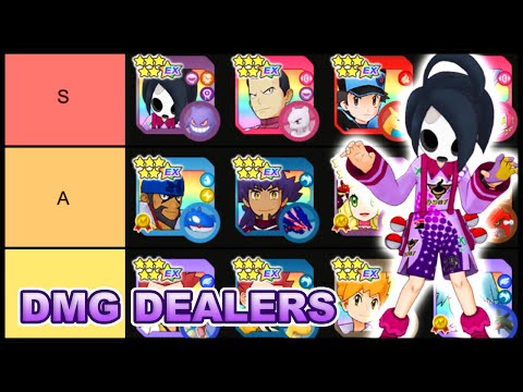 Best Damage Dealers! Dmg Dealer/Striker Tier List (Halloween 2021) | Pokemon Masters EX
