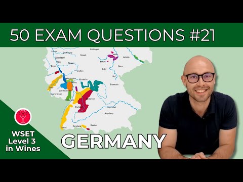Germany | 50 WSET Level 3 in Wines Exam Questions | Thirsty and Wise I Video #21
