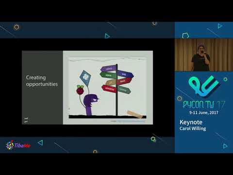 The State of Python for Education｜Carol Willing｜主題演講 Keynotes｜PyCon TW 2017
