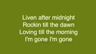 Judas Priest - Living After Midnight with lyrics