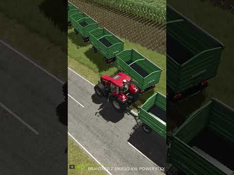 XXL Anhängerschlange im Landwirtschafts-Simulator 25! #FarmingSimulator25