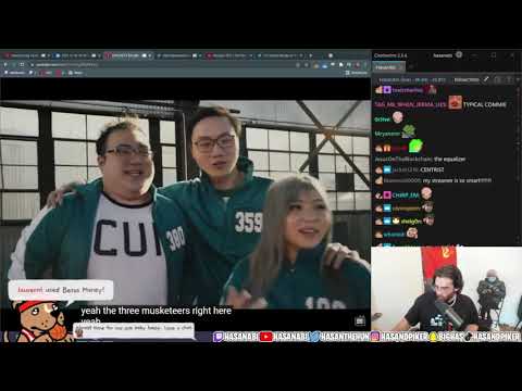 2/2 HasanAbi November 2, 2021 – OTV SquidGame REACT, Turkey Twitch Money Laundering Scandal, OSTONOX