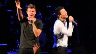 Nick and Knight singing Paper in Boston on 10/8/14