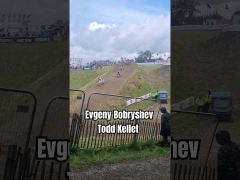 Evgeny Bobryshev Leads Todd Kellett VMXdN 2023 #youtubeshorts #motocross #vmxdn #moto #superevo