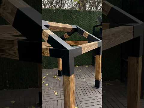 Зроби Сам- Перголу, Альтанку. Кронштейни для брусу #брусовойдом #кронштейн #сделайсам #своимируками