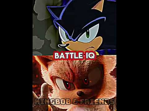 Dark Sonic VS Super Shadow