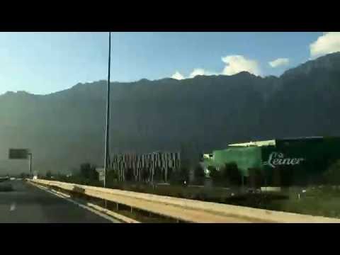 Timelapse -Driving Germany-Austria-Italy