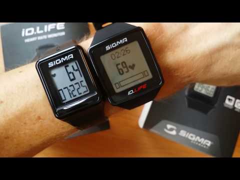 Sigma ID.LIFE Test Accuracy Heartrate Settings and Compare vs Sigma ID.GO!