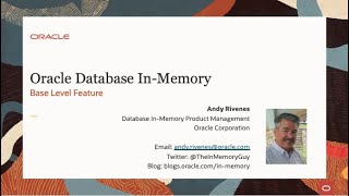 DBIM21c In-Memory Base Level Feature