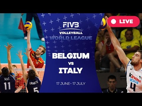 Belgium v Italy - Group 1: 2016 FIVB Volleyball World League