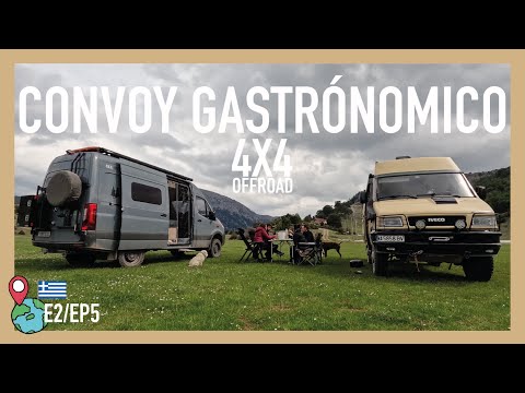 ¿Qué se COME en Grecia? - Ruta CAMPER 4x4 SPRINTER IVECO -E2/EP5- Europa en furgoneta