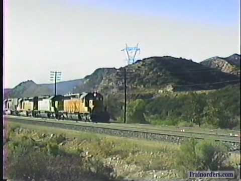 Classic Railroad Series 80 - UP, SP & ATSF on Cajon Pass September 30, 1988