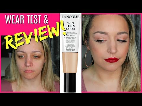 Lancome Skin Feels Good Hydrating Skin Tint Foundation Review on Oily Skin!