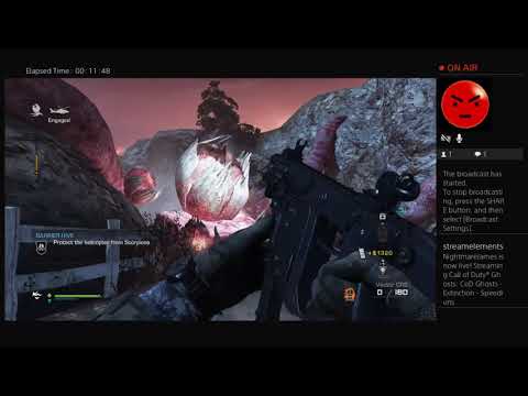CoD Ghosts - Extinction - Speedrun:  Point of Contact - 44:06