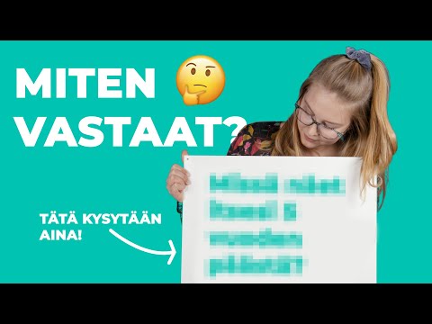 Mitä työhaastattelussa kysytään? 😱 Valmistaudu vastaamaan yleisimpiin työhaastattelukysymyksiin