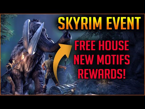 🚨Earn a FREE HOUSE!🚨 Lost Treasures of Skyrim Event - Elder Scrolls Online ESO